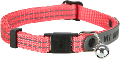 Trixie Katzenhalsband mit Adresslasche | reflektierend