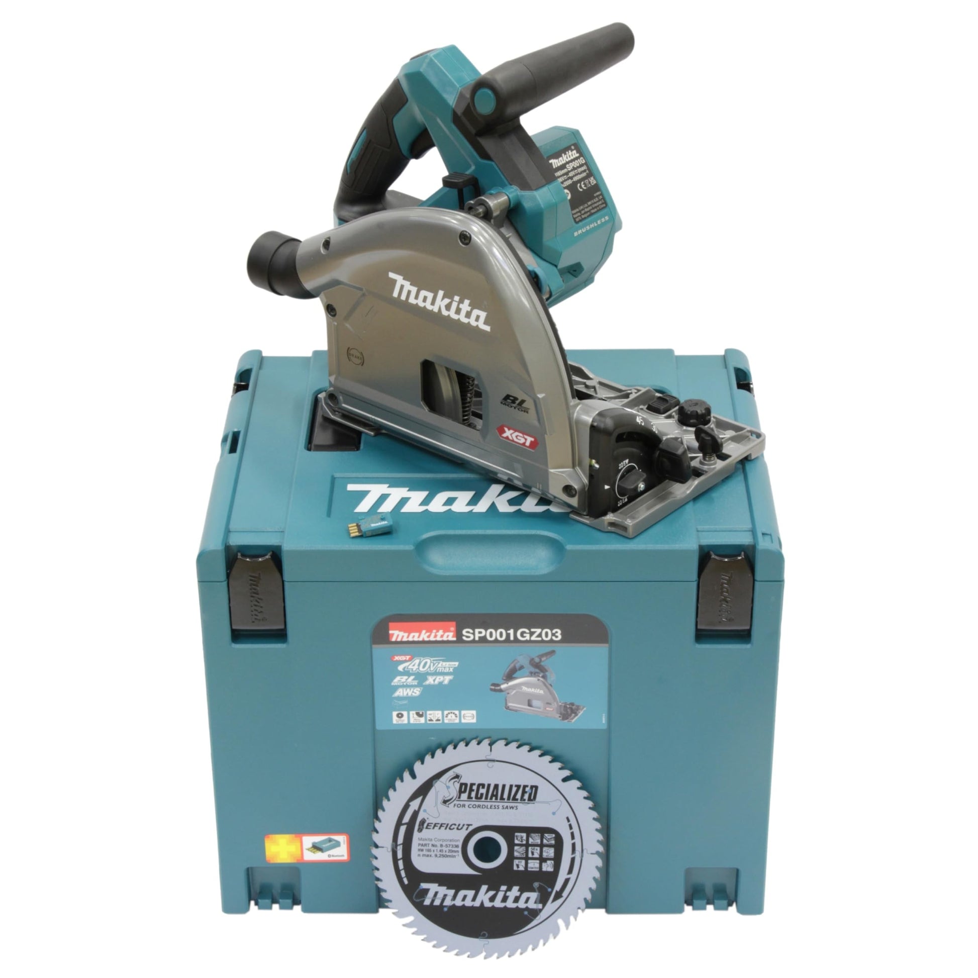 Makita Akku-Tauchsäge 56mm 40V max. | Präzise Tauchkreissäge