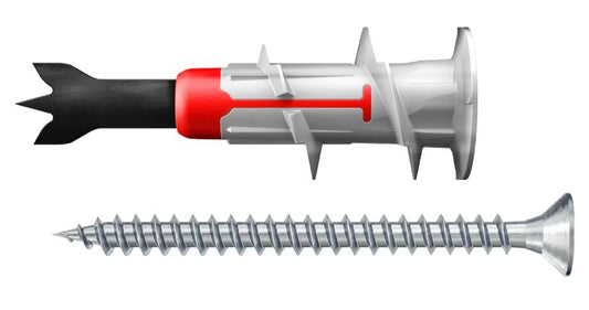 fischer Gipskartondübel DuoBlade S | 20 Stück