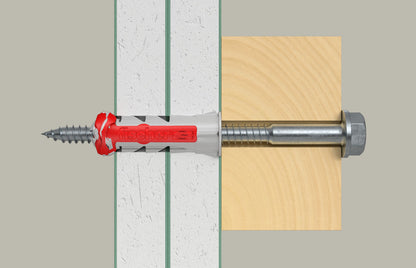 Fischer DuoPower mit Sicherheits-Schrauben 10x50 | 25 Stück