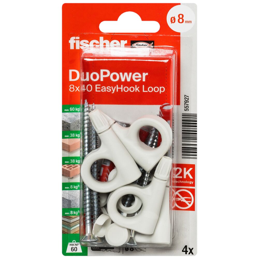 DuoPower 6x30 EasyHook Loop | 6 Stück