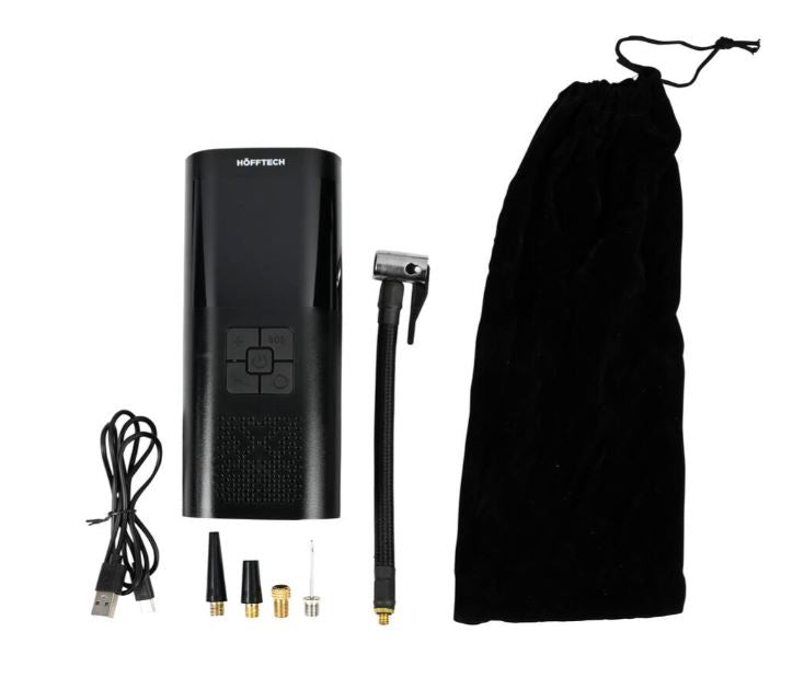 Profi Mini-Akkukompressor 10 Bar –  für Notfälle - USB-aufladbar