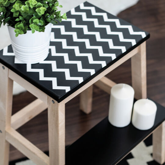 d-c-fix® Klebefolie | Uni seidenmatt schwarz | 45 cm x 2 m