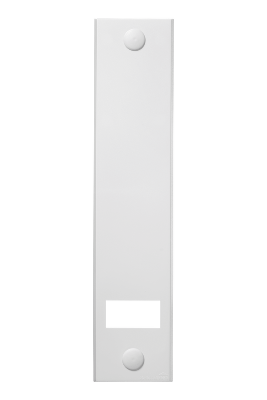 Schellenberg Gurtwickler-Abdeckplatte STANDARD Maxi, 215 mm, weiß Lochabstand 21,5 cm