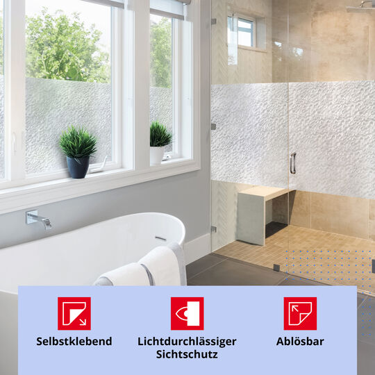 d-c-fix® Klebefolie | geprägt Snow | 90 cm x 2 m