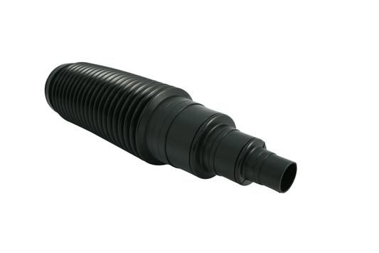 Dunstrohranschluss DN 110-75-50 schwarz