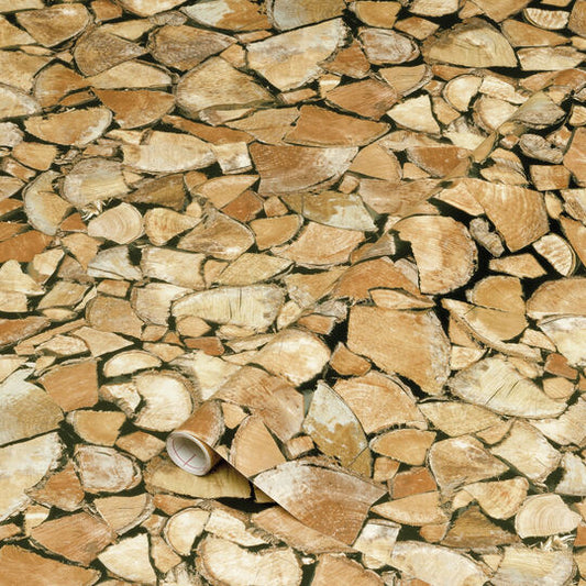 d-c-fix® Klebefolie | Feuerholz | 45 cm x 2 m