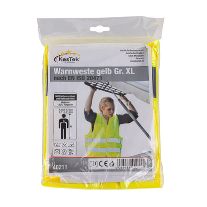 Warnweste gelb XL
