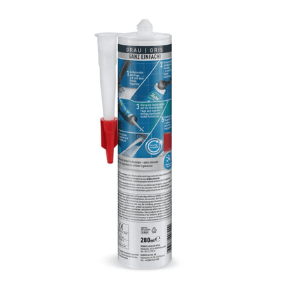 Sista Bad & Küchen Silikon grau | 280ml
