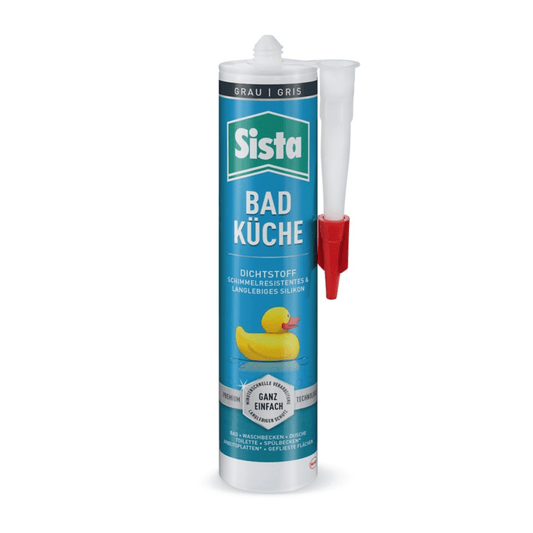Sista Bad & Küchen Silikon grau | 280ml