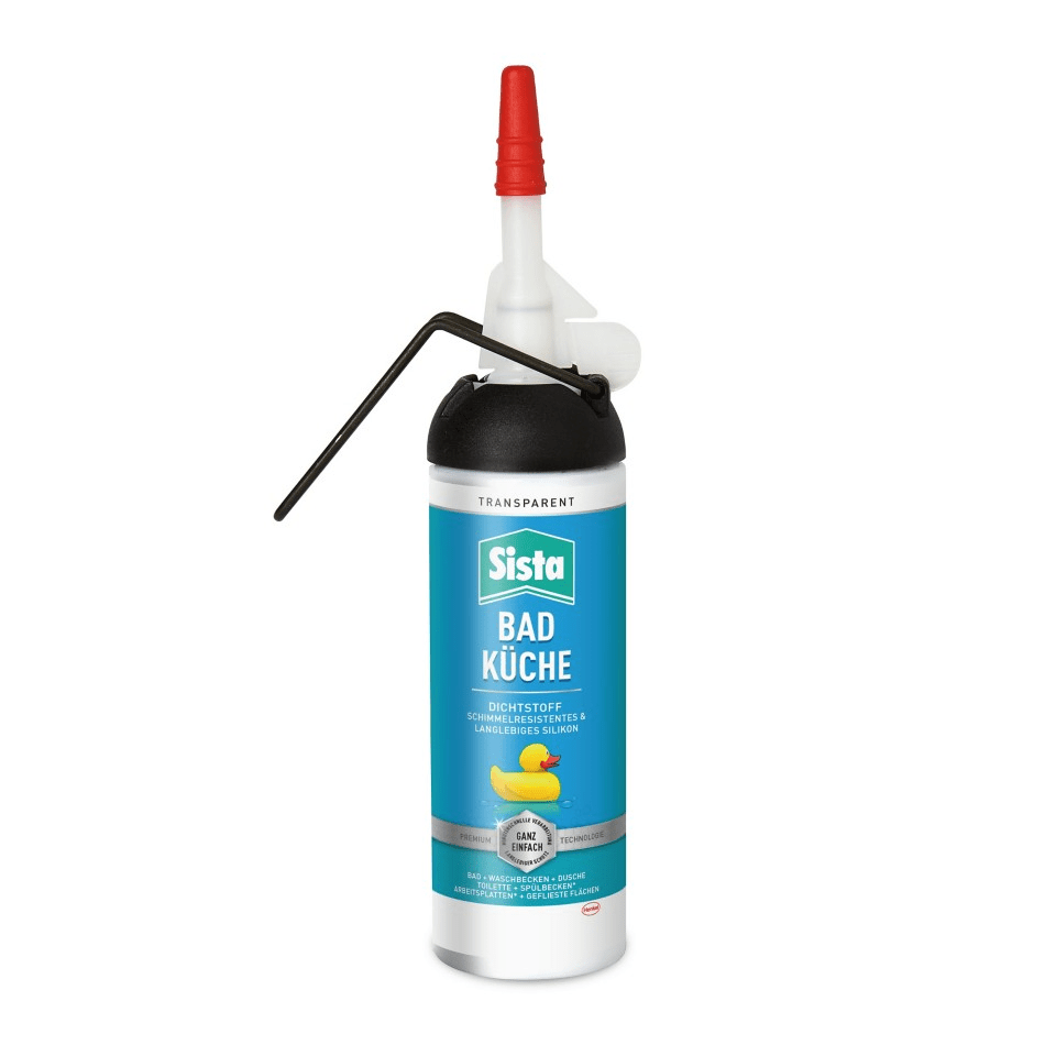 Sista Bad & Küchen Silikon transparent | 100ml