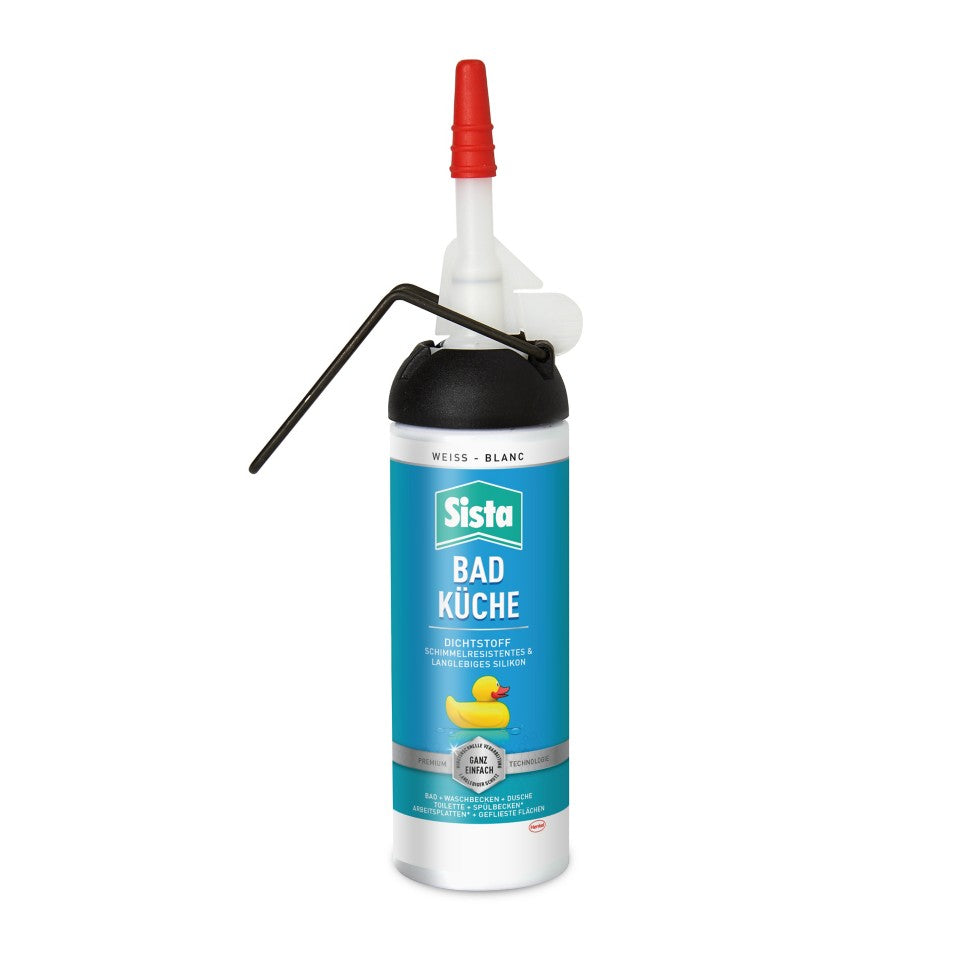 Sista Bad & Küchen Silikon weiß | 100ml