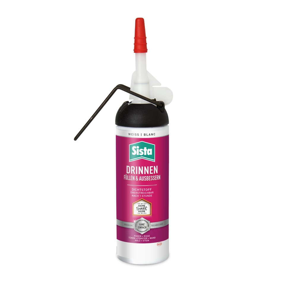 Sista Dichtstoff für Drinnen weiß | 100ml 