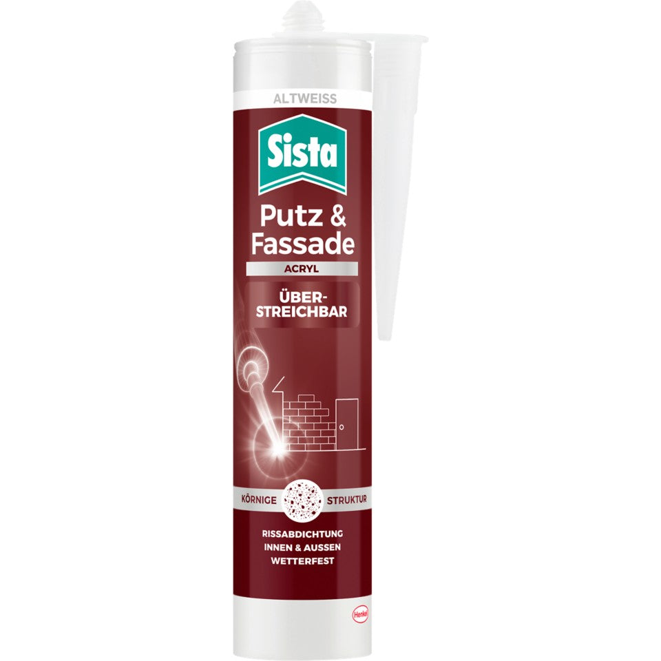 Sista Putz & Fassaden Acryl altweiß | 280ml