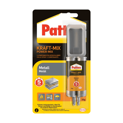 Pattex 2K-Klber Kraft Mix "Metall" | 35g