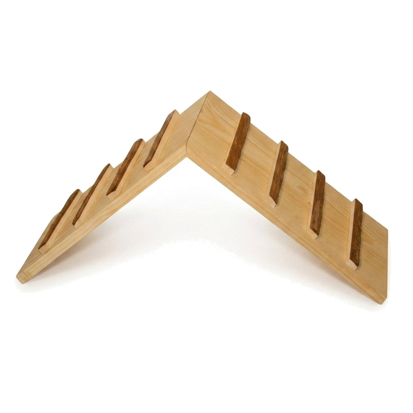 Nagerglück® Holzbrücke für Kleintiere, Nagerbrücke für Hamster, Meerschweinchen & Käfig-Zubehör - Position 1