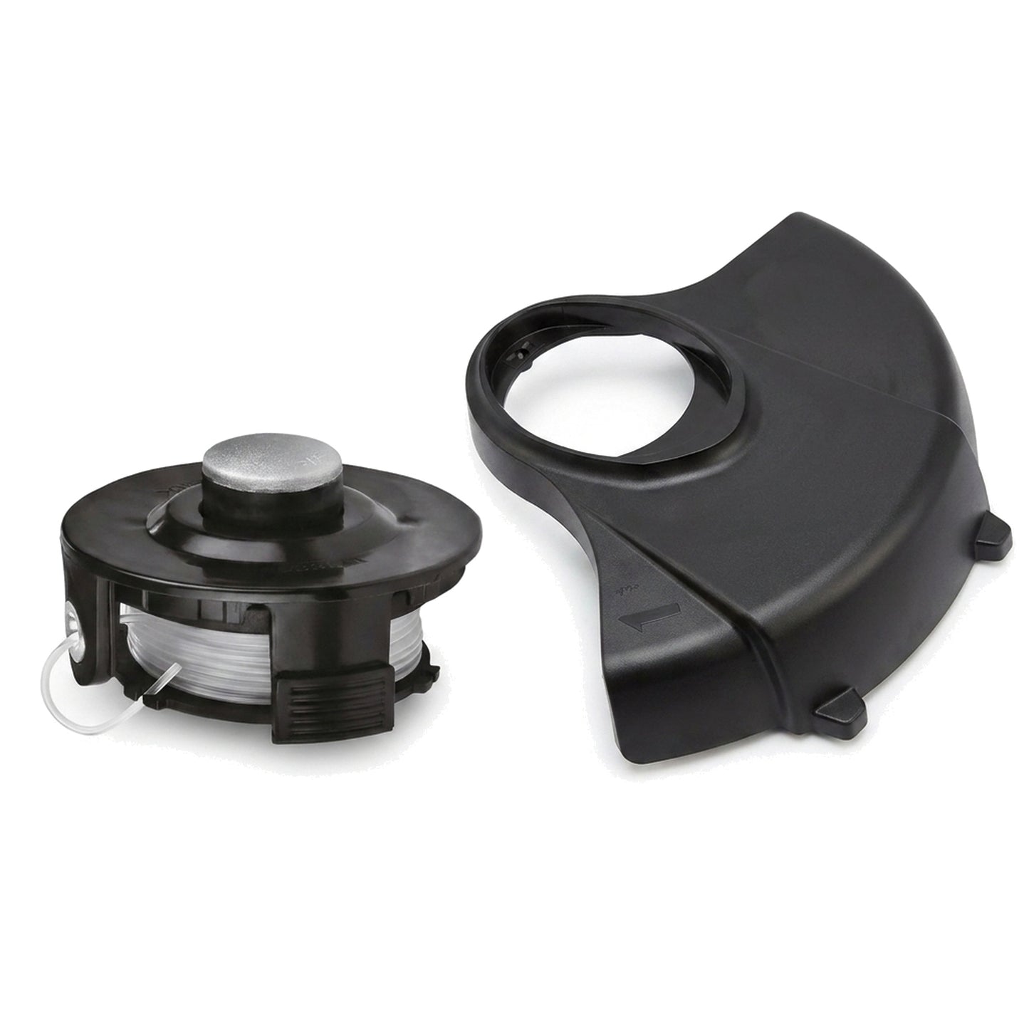 Resale® Umrüst-Set für Makita DUR181: Schutzhaube 453353-0 + Fadenkopf 195858-1 - Position 1