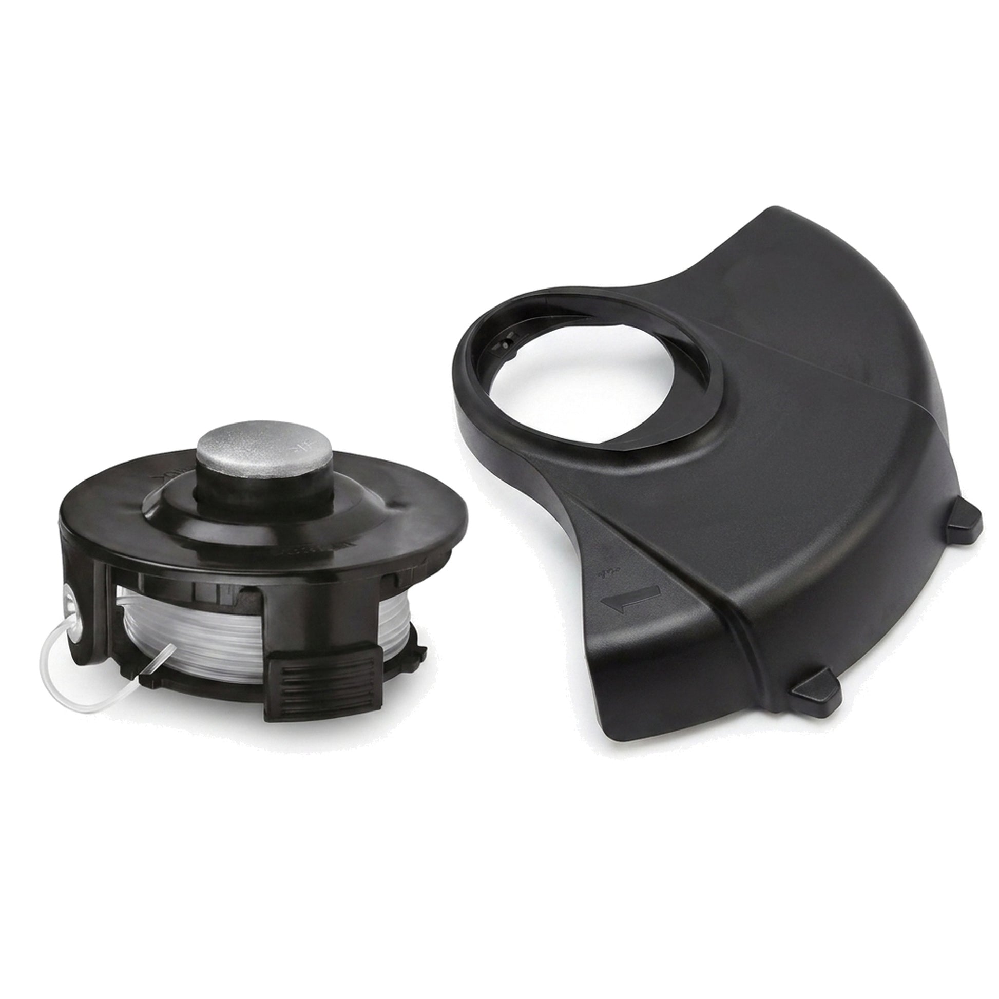Resale® Umrüst-Set für Makita DUR181: Schutzhaube 453353-0 + Fadenkopf 195858-1 - Position 1