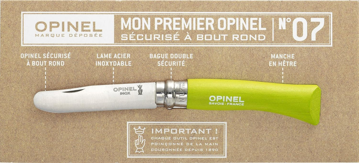 Opinel Nr.07 | Kindermesser | Grün