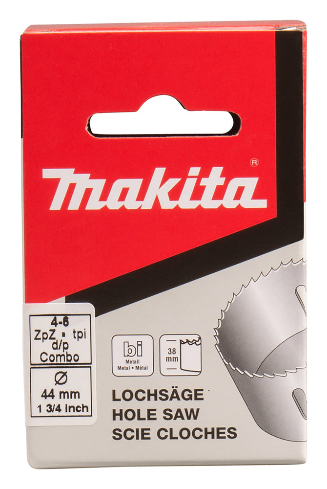 Makita Lochsäge 44mm HSS Bi-Metall P-35019 | 44x38 mm