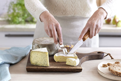 Opinel Käse-Set | Käsemesser und Gabel | mit Olivenholz