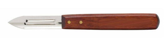 Sparschäler mit Inox-Klinge und Holz-Griff