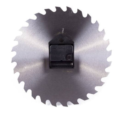 Wanduhr DIY Design excl. 2x AA | "Kreissägeblatt"