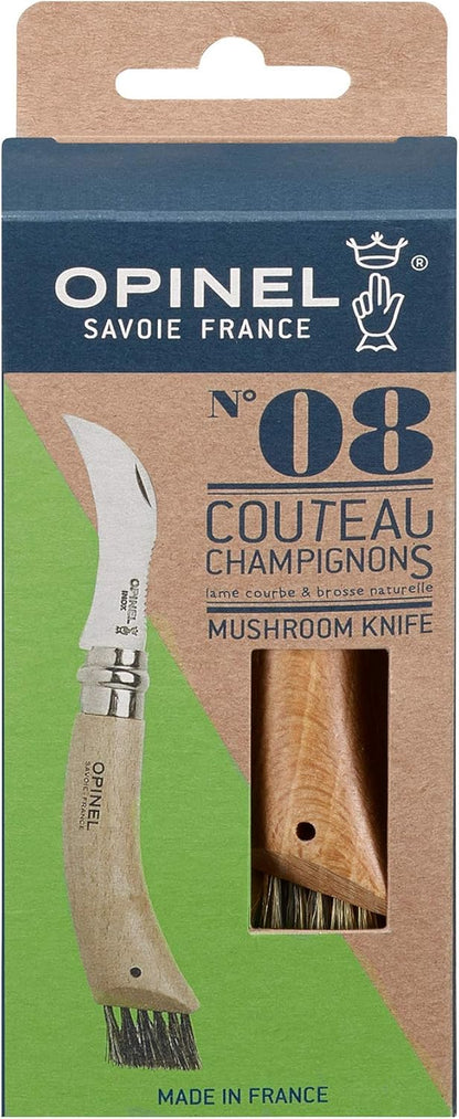 Opinel Nr.8 | Pilzmesser mit Bürste