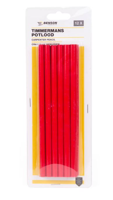 Zimmermanns-Bleistift 12-tlg